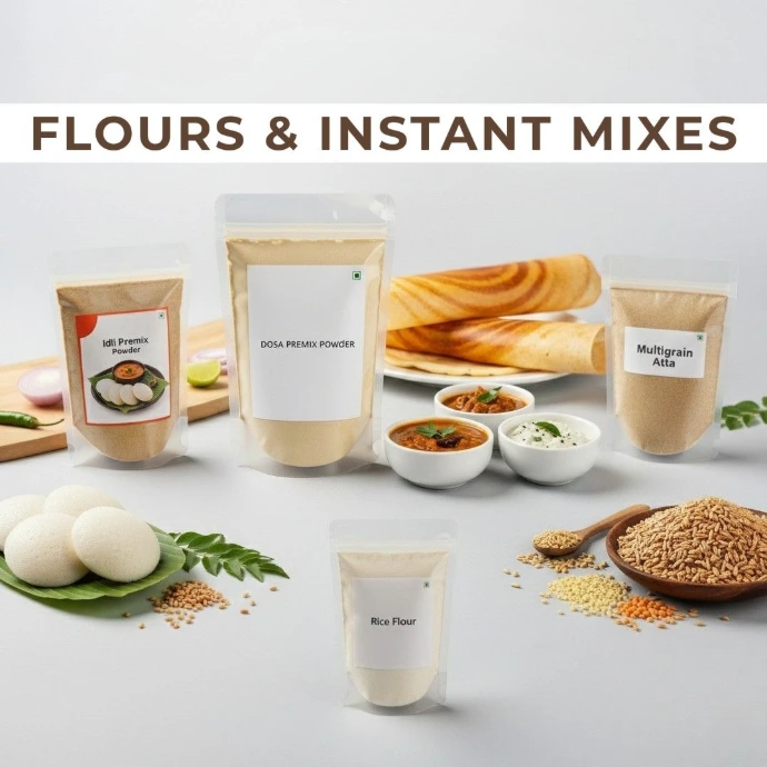 Flours and Instant mixes - Home made