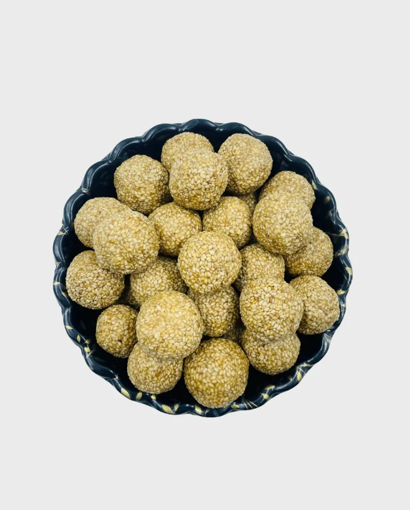Nuvvula laddu-Home made.webp