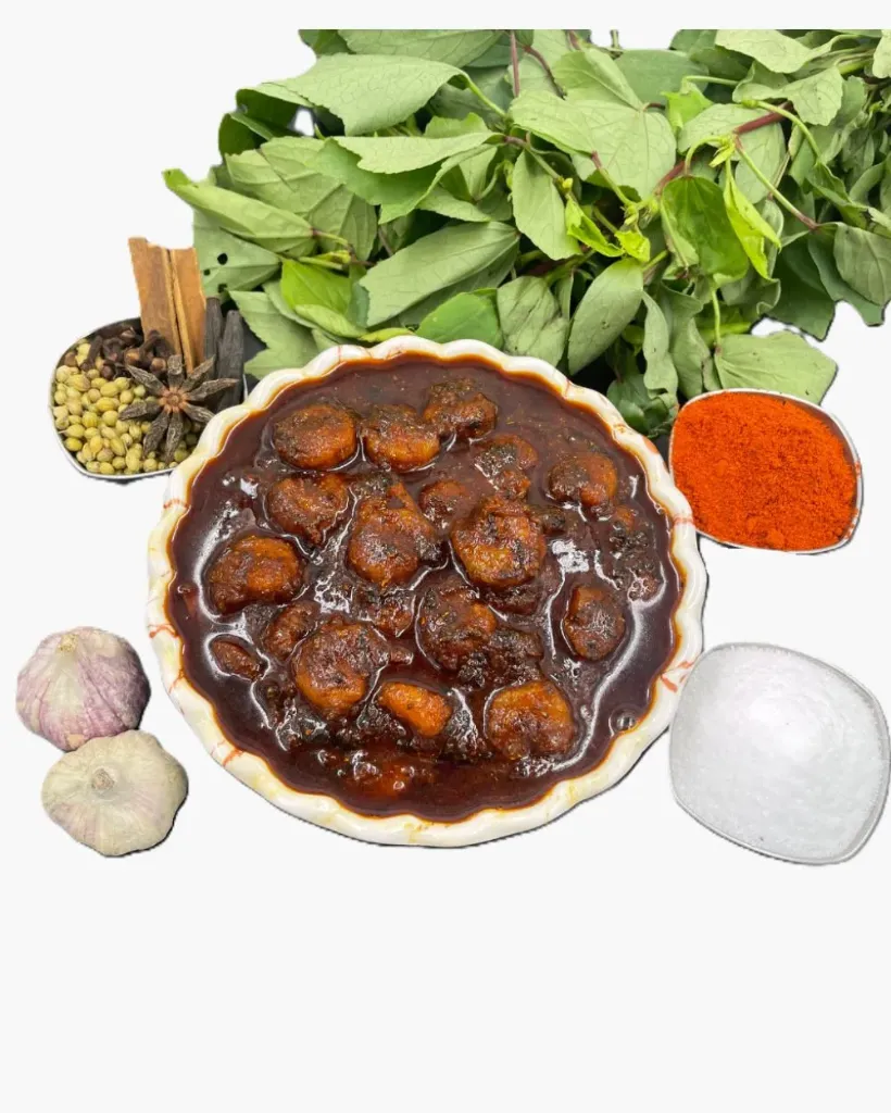 Gongura Prawns Pickle